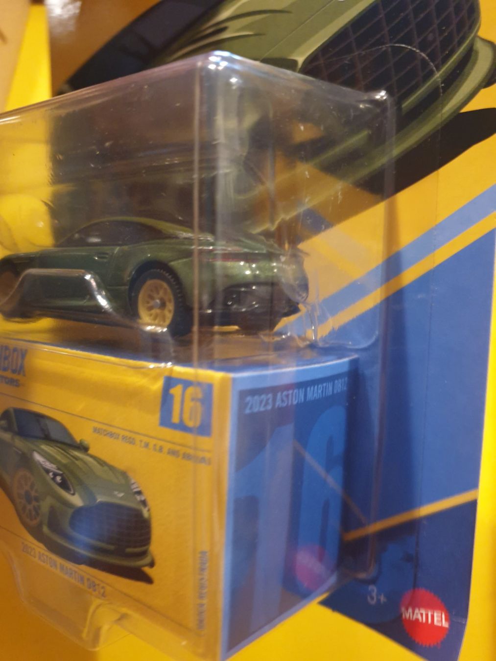 Matchbox Modellini d'auto: Matchbox 2023 ASTON MARTIN DB12 – Nuovo e nell'imballaggio originale da Oftringen venduto da Rotor 6