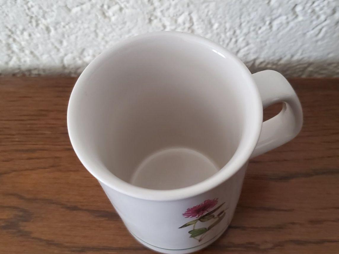 Tazze: Mug rétro décor fleurs, Rosenberger – Usato da Rennaz venduto da La_malle_du_dauphin 4