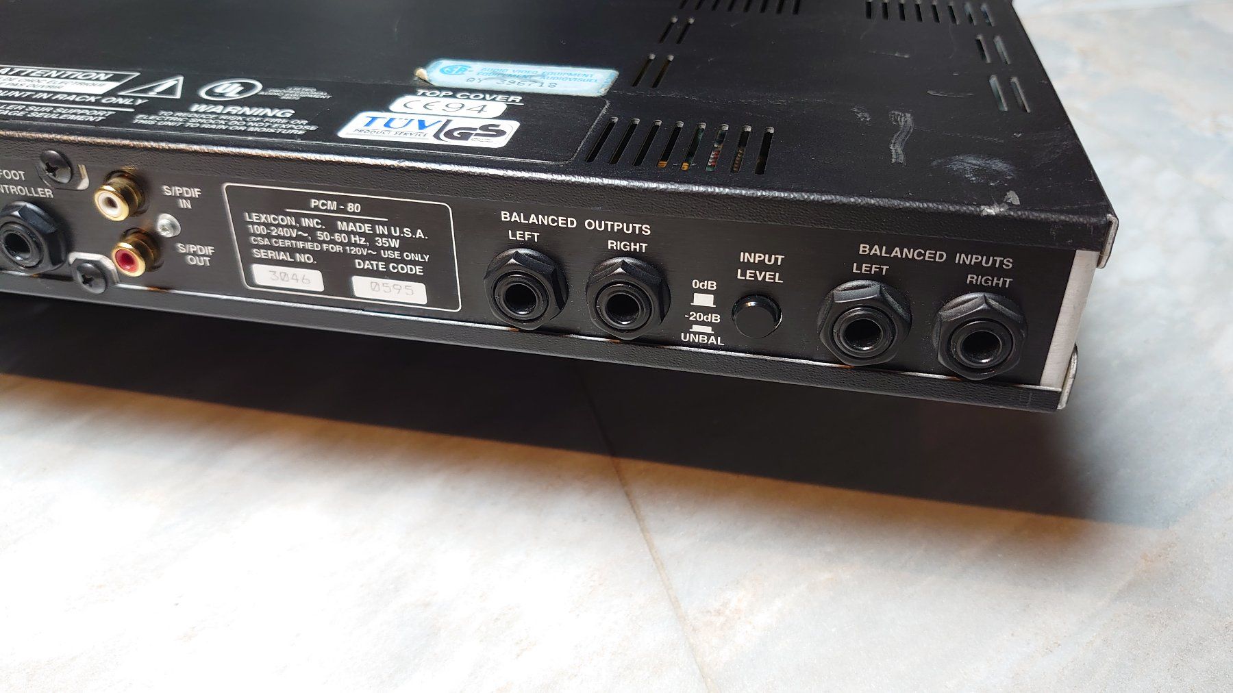 Musikinstrumente: Lexicon PCM-80 - Legendäres Hallgerät – Gebraucht aus Obermumpf von Charly62 2