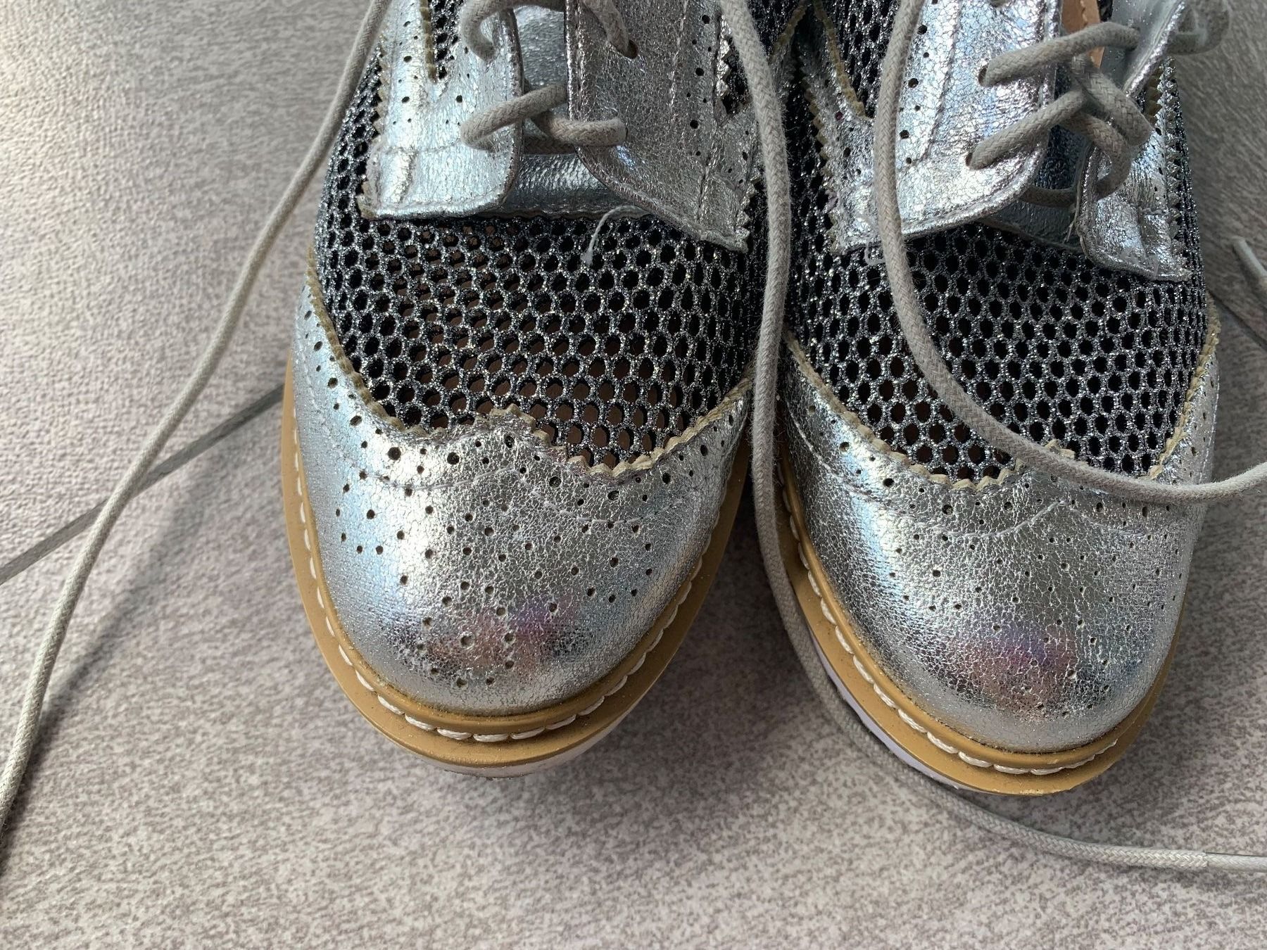 Scarpe da donna: Damen silber FIORI E SPINE gr. 36 – Nuovo (secondo la descrizione) da Arbedo venduto da nadia1973 4