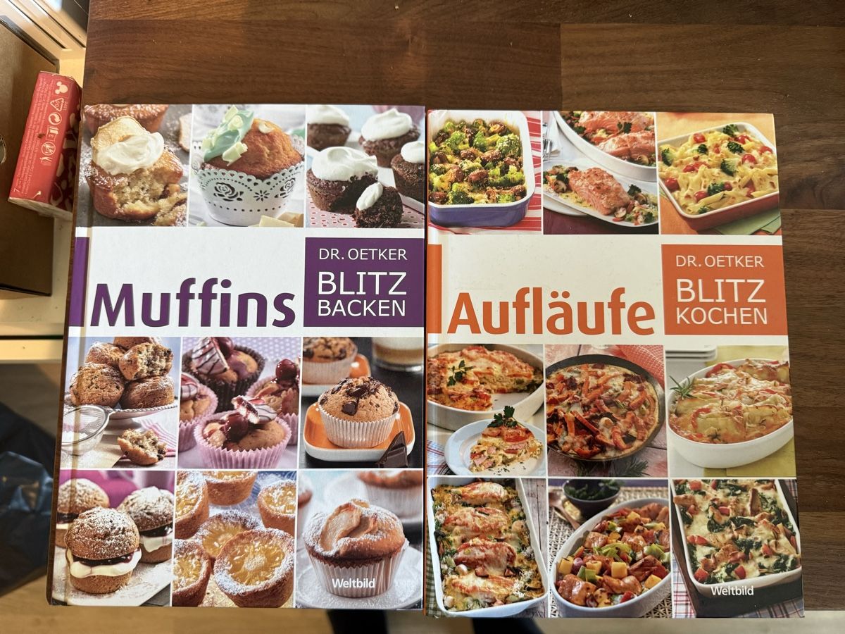 Bücher: 20x Dr. Oetker Blitz Back- & Kochbuecher – Neu und originalverpackt aus Pfäffikon ZH von Mado131019 2