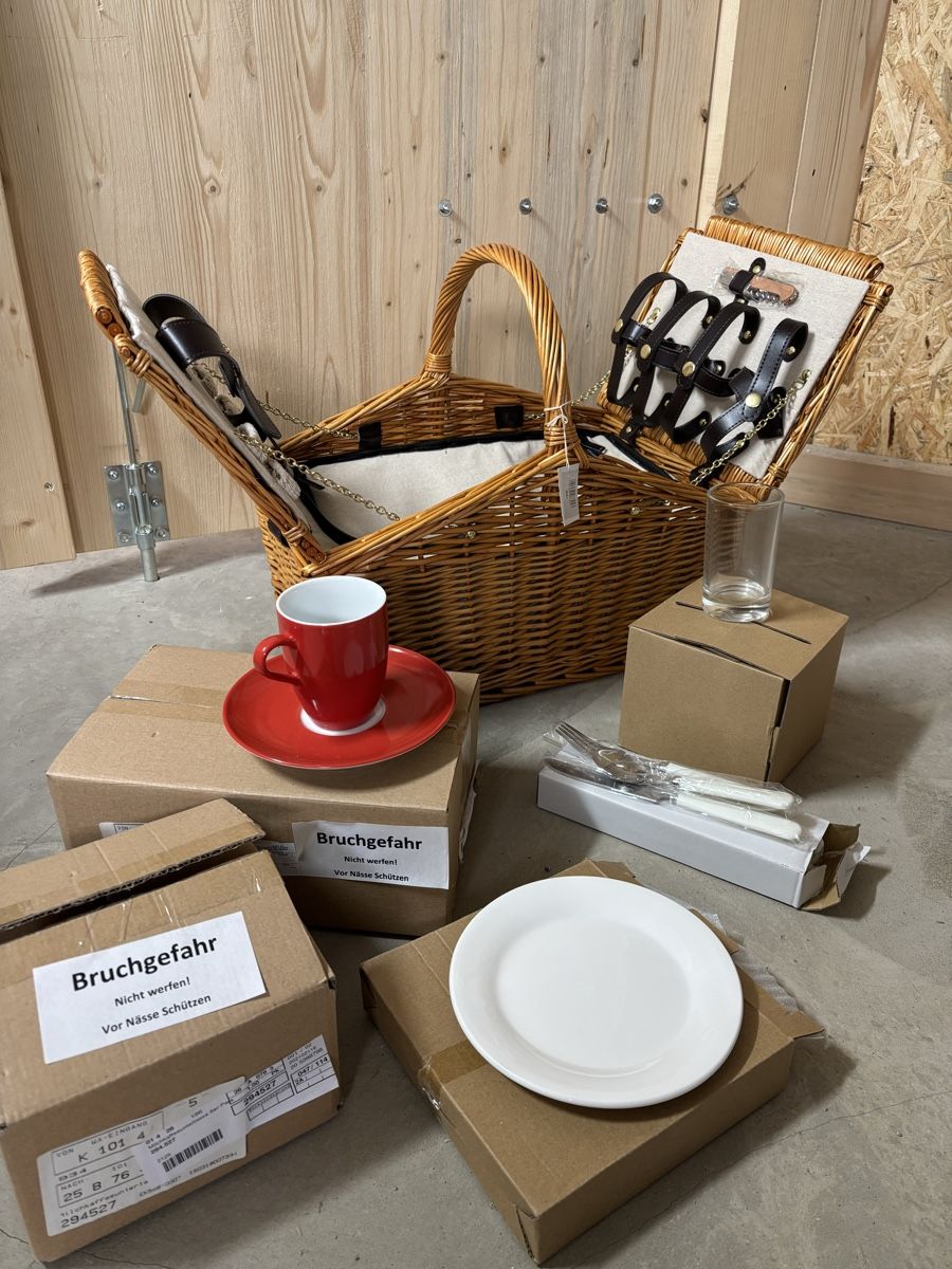 Sonstiges für Haushalt & Wohnen: Picknickkorb – Neu und originalverpackt aus Flums von mic_p28w 4