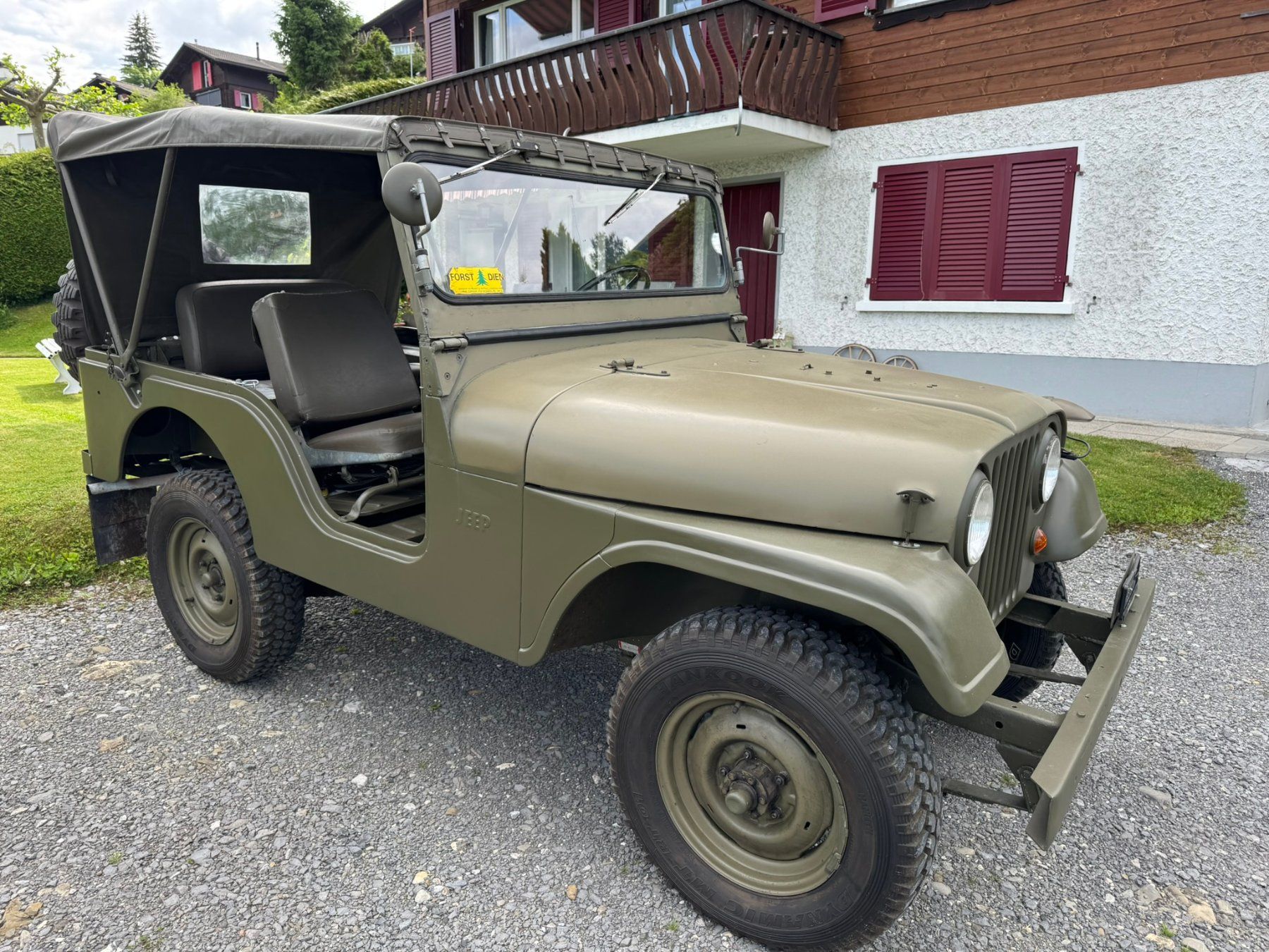 Kaiser Autos: Jeep CJ5 Kaiser 12V orig. CH-Armee – Gebraucht aus Gross von autonauer 7