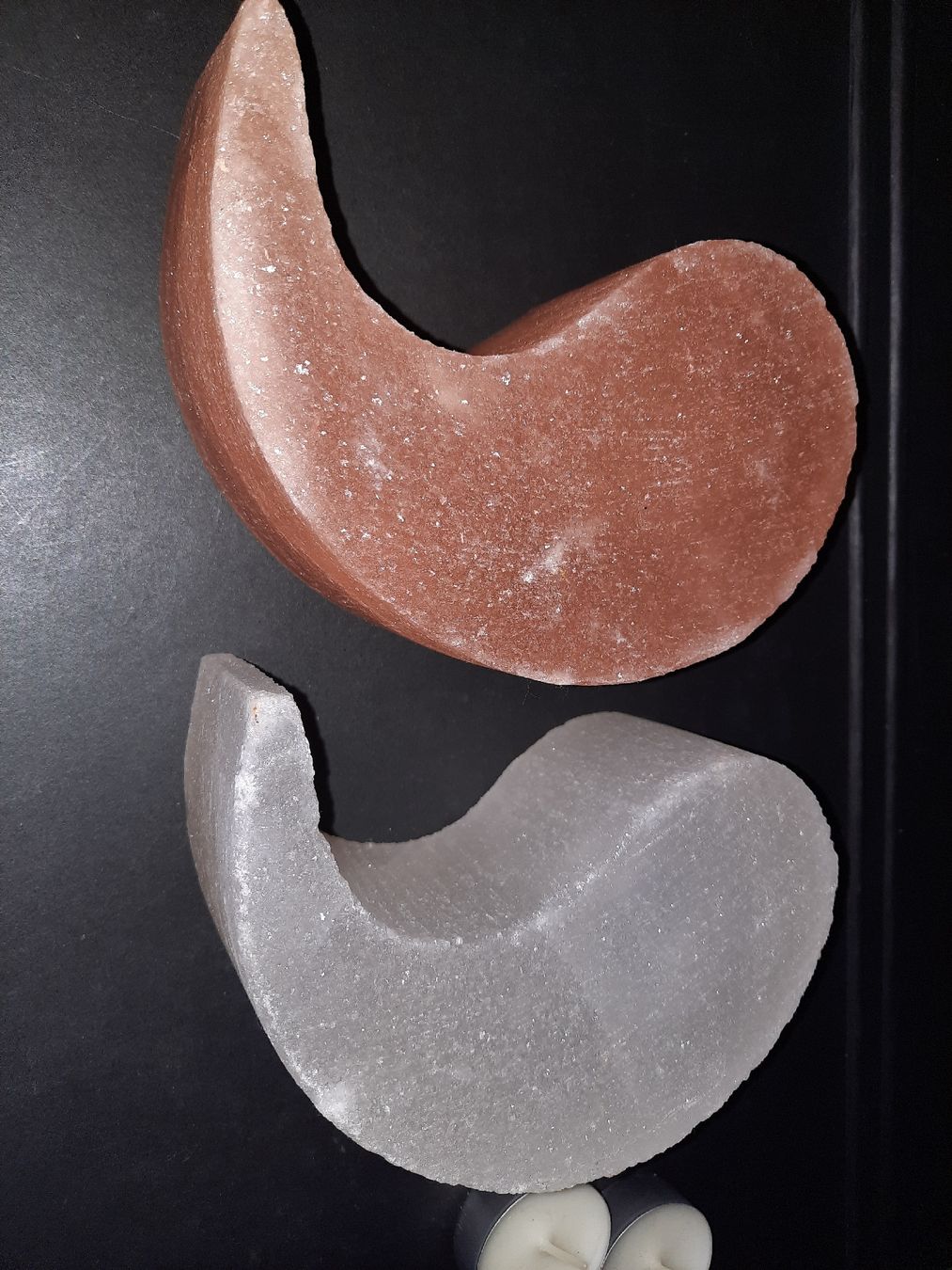 Portacandele: ying yang Selenite e sale Himalaya – Usato da Biasca venduto da Old_6blh 5