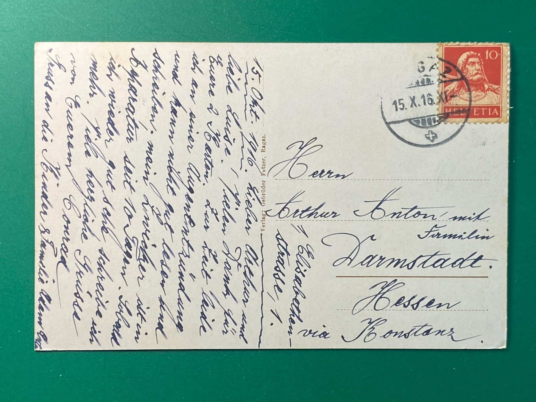 Cartes postales: Bad Ragaz – D'occasion à Steg VS par danwer74 1