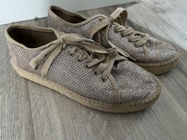 Schuh mit Glitzer