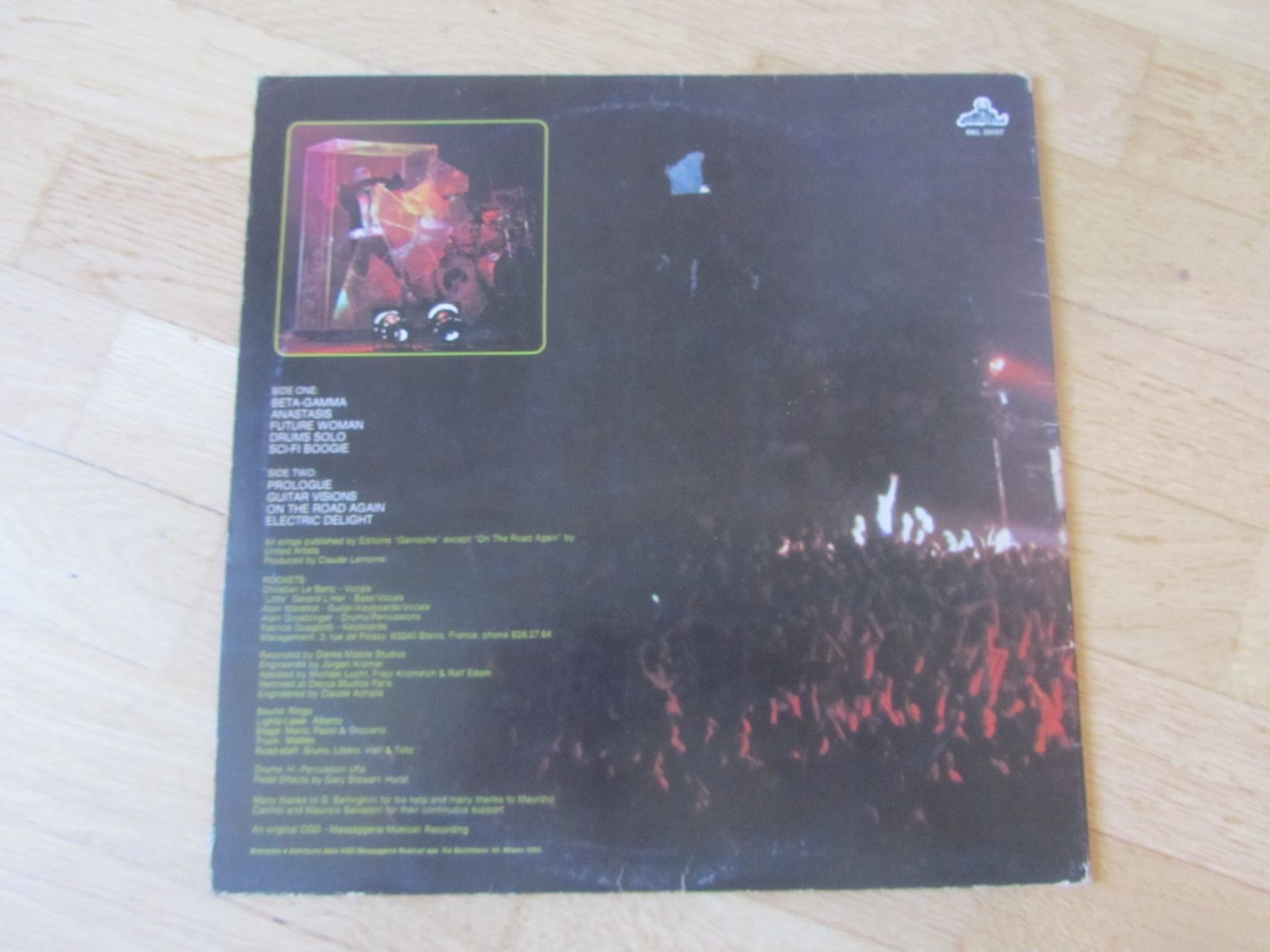 Dischi in vinile: ROCKETS:  LIVE – Usato da Seengen venduto da mikelele 4