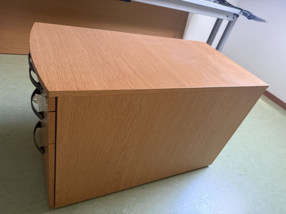Cassettiere: Schubladenkorpus in Buchenoptik , 4 teilig, abschliessbar – Usato da Grenchen venduto da Shyla1611