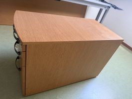 Schubladenkorpus in Buchenoptik , 4 teilig, abschliessbar