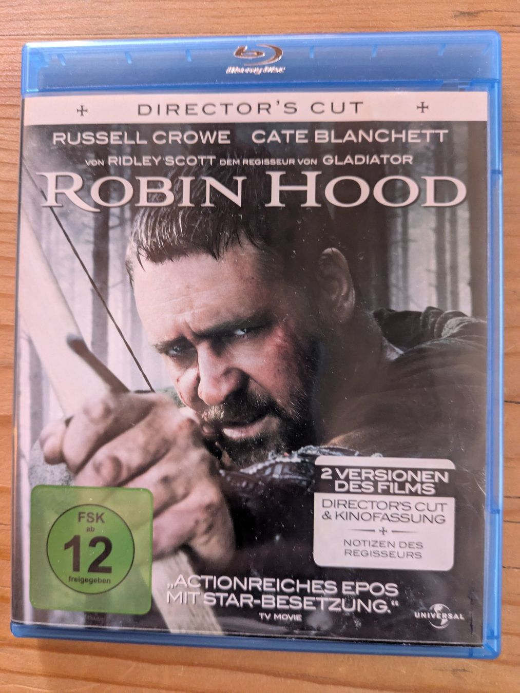 Tutti i DVDs: Robin Hood (Blu-ray Director's Cut) – Usato da Männedorf venduto da Pacer19
