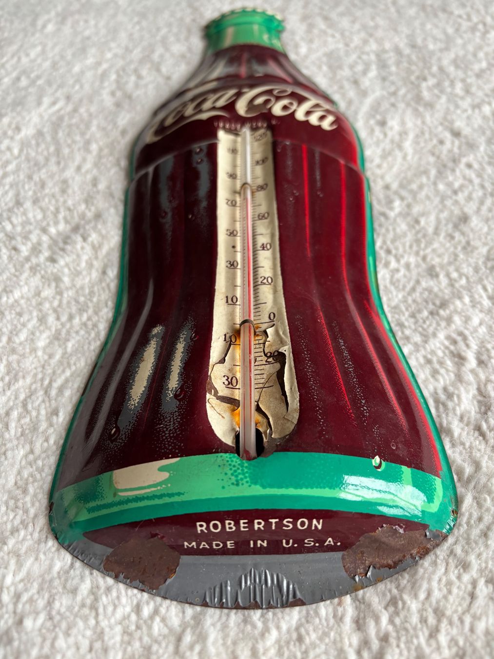 Altro per la casa: Coca Cola Vintage Thermometer – Usato da Luzern venduto da Pec3 2