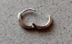 Orecchini pendenti & Orecchini a lobo: 2 Creolen Ohrhänger 925  Silber  0.6g – Nuovo e nell'imballaggio originale da Winistorf venduto da acreativ4 2