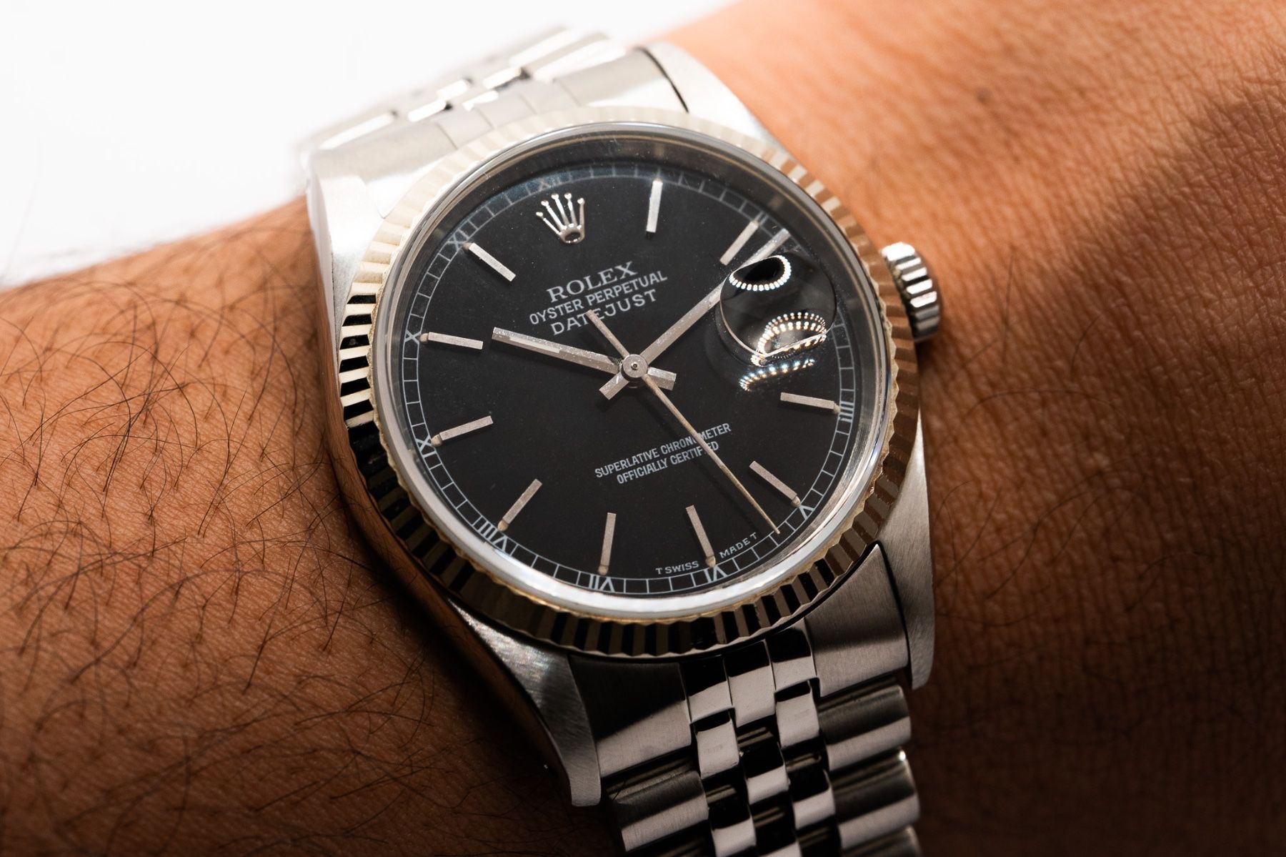 Rolex Orologi: Rolex Datejust - Ref. 16234 Black Dial - Great Condition – Usato da Genève venduto da LionKing- 1