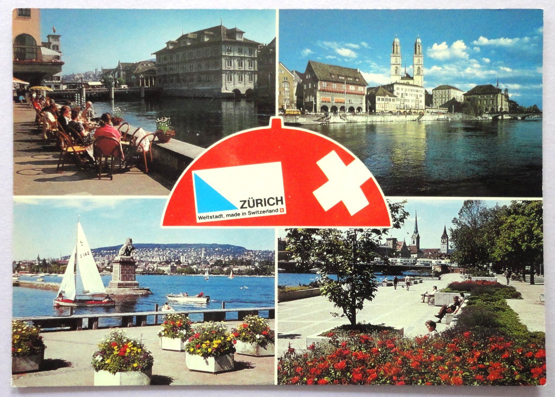 Ansichtskarten: Zürich – Gebraucht aus Fétigny von Billy2miny