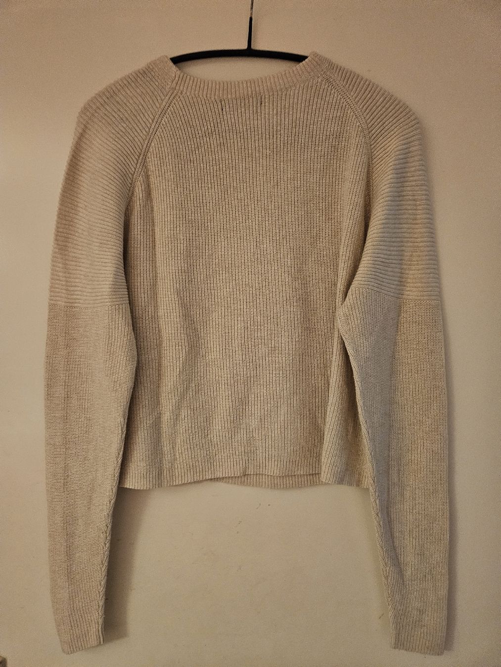 Mango Pullover & Sweatshirts: Elegante Strickware: Pullover beige, Grösse M – Gebraucht aus Horw von Zedy01 1