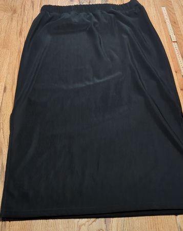 Eleganter, schwarzer Damen Rock, Grösse L
