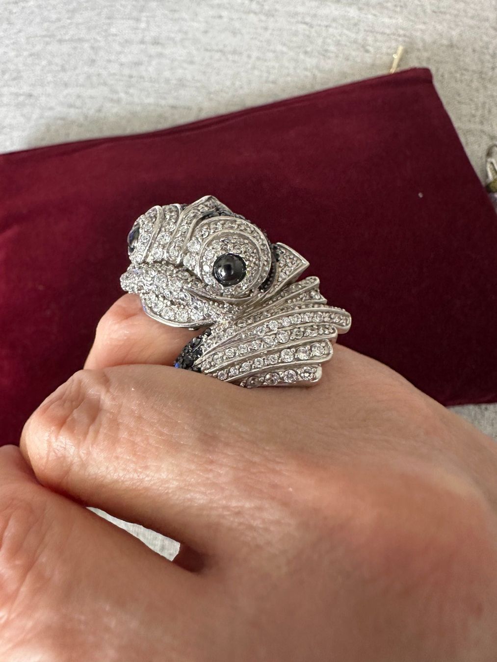 Ringe: Ultima Edizione Wunderschöner, schwerer Ring 925er Silber – Gebraucht aus Genève von Mycollection 3