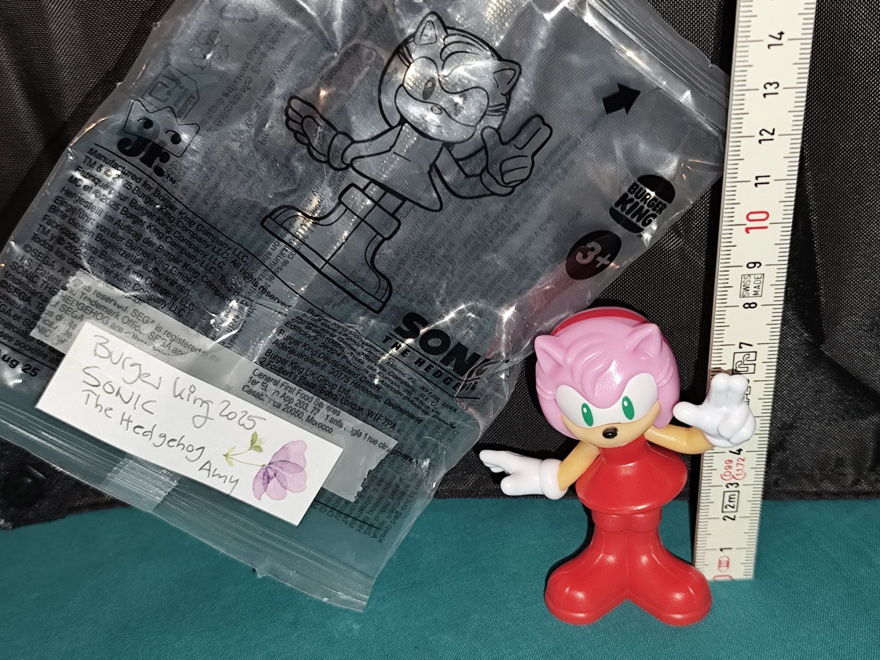 Statuette: BK Figur "THE HEDGEHOG" Sonic AMY ca. 8 cm – Nuovo e nell'imballaggio originale da Bettingen venduto da hamau2012 2