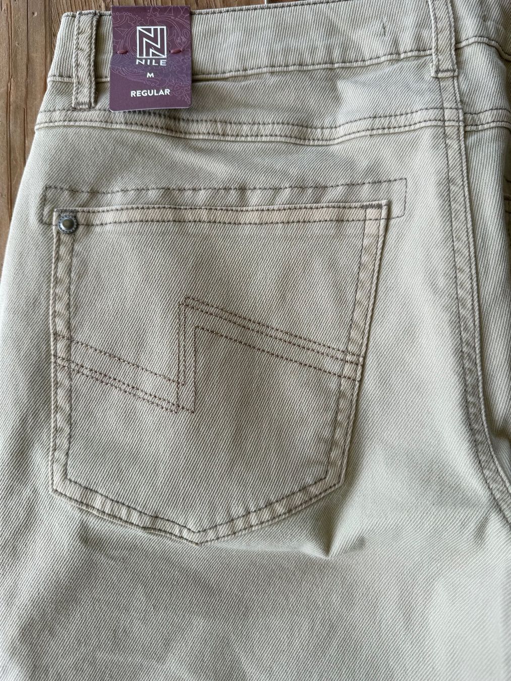 Nile Pantaloni: Neu Nile Hose Gr. M Baumwolle Polyester Elasth. FarbeDessert – Nuovo (secondo la descrizione) da Kirchdorf AG venduto da coco123 3