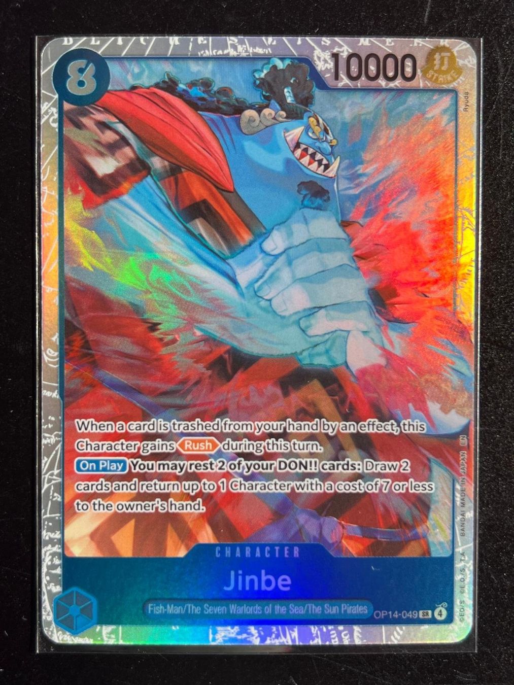 Bandai Carte collezionabili: Jinbe OP14-049 SR, Englisch – Nuovo (secondo la descrizione) da Ins venduto da phil_sinn