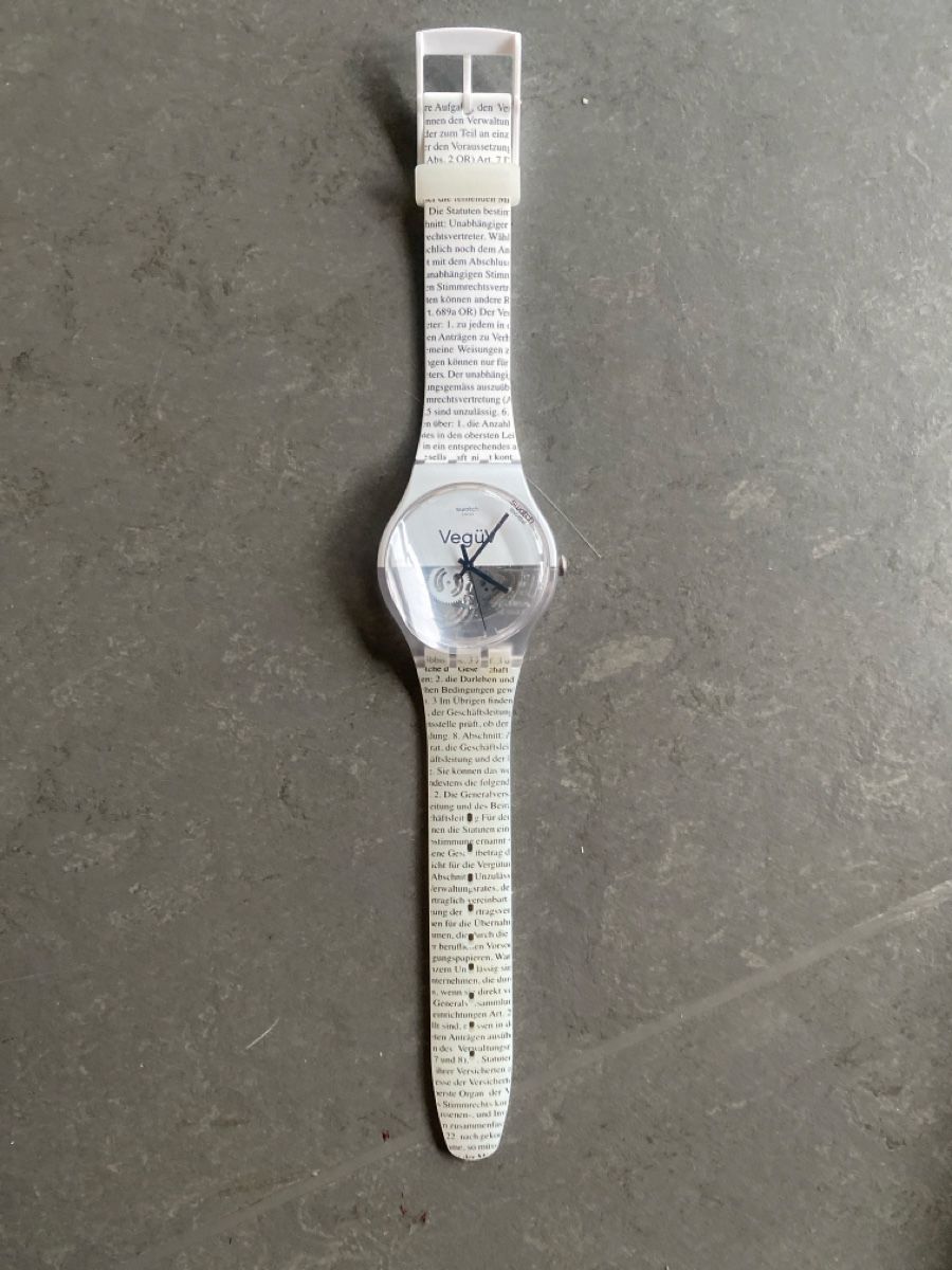 Swatch Orologi: Swatch VegüV SUOZ 206 – Nuovo (secondo la descrizione) da Dallenwil venduto da kavogt6