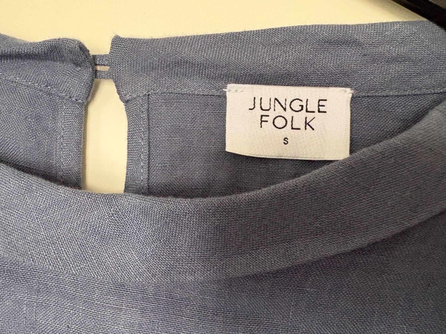 Jungle Folk Camicette: JUNGLE FOLK Blouse - Size S - 100% Linen – Usato da Muzzano venduto da Sidney_3 1