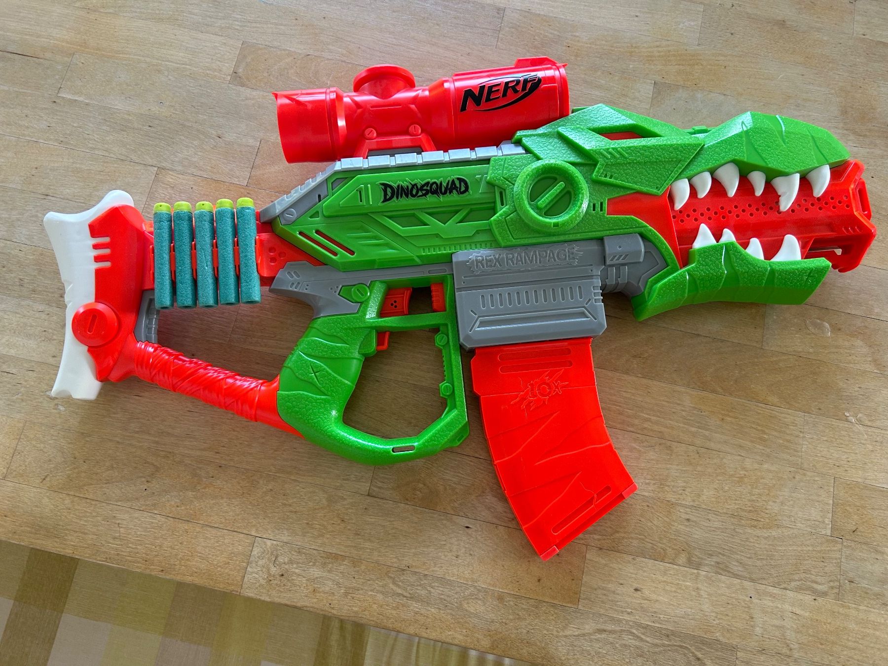 Nerf Spielzeuge: Dinosaurier Rex Rempage Nerf – Gebraucht aus Einsiedeln von Riet80