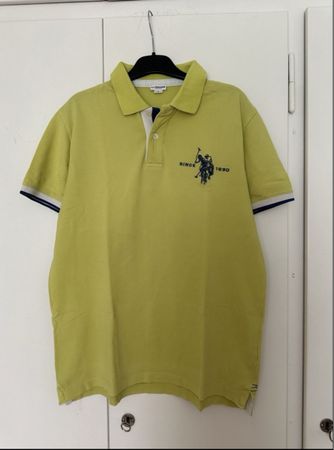 US Polo Assn. Poloshirt Gr. L Sommer gelb