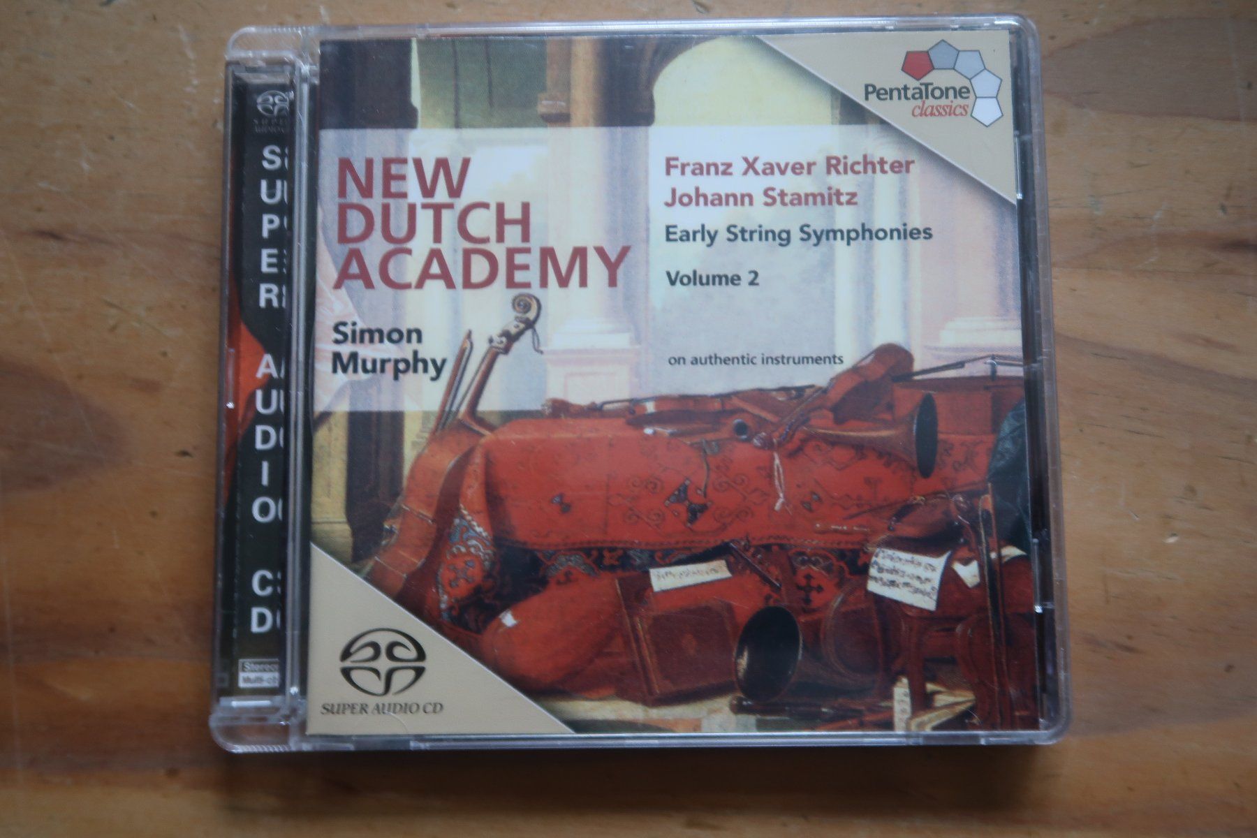 CD: RICHTER STAMITZ - EARLY STRING SYMPHONIES MURPHY VOL. 2 SACD – Usato da Basel venduto da Patiscat