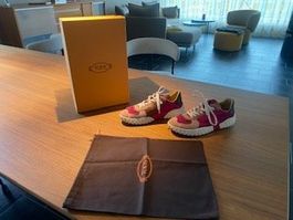 Tod's wunderschöne pink/rosa Sneaker (Gr. 39)