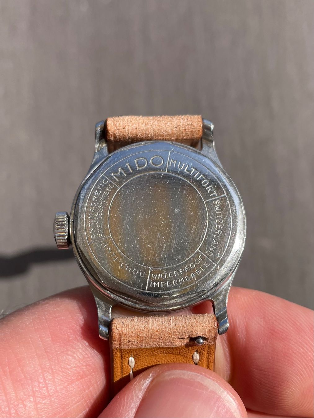 Mido Orologi: Mido Multifort Military WW2 Style 1940s – Usato da Neuchatel venduto da D9z2 3