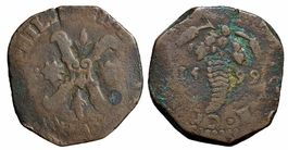 Italien, Napoli, Tornese 1599