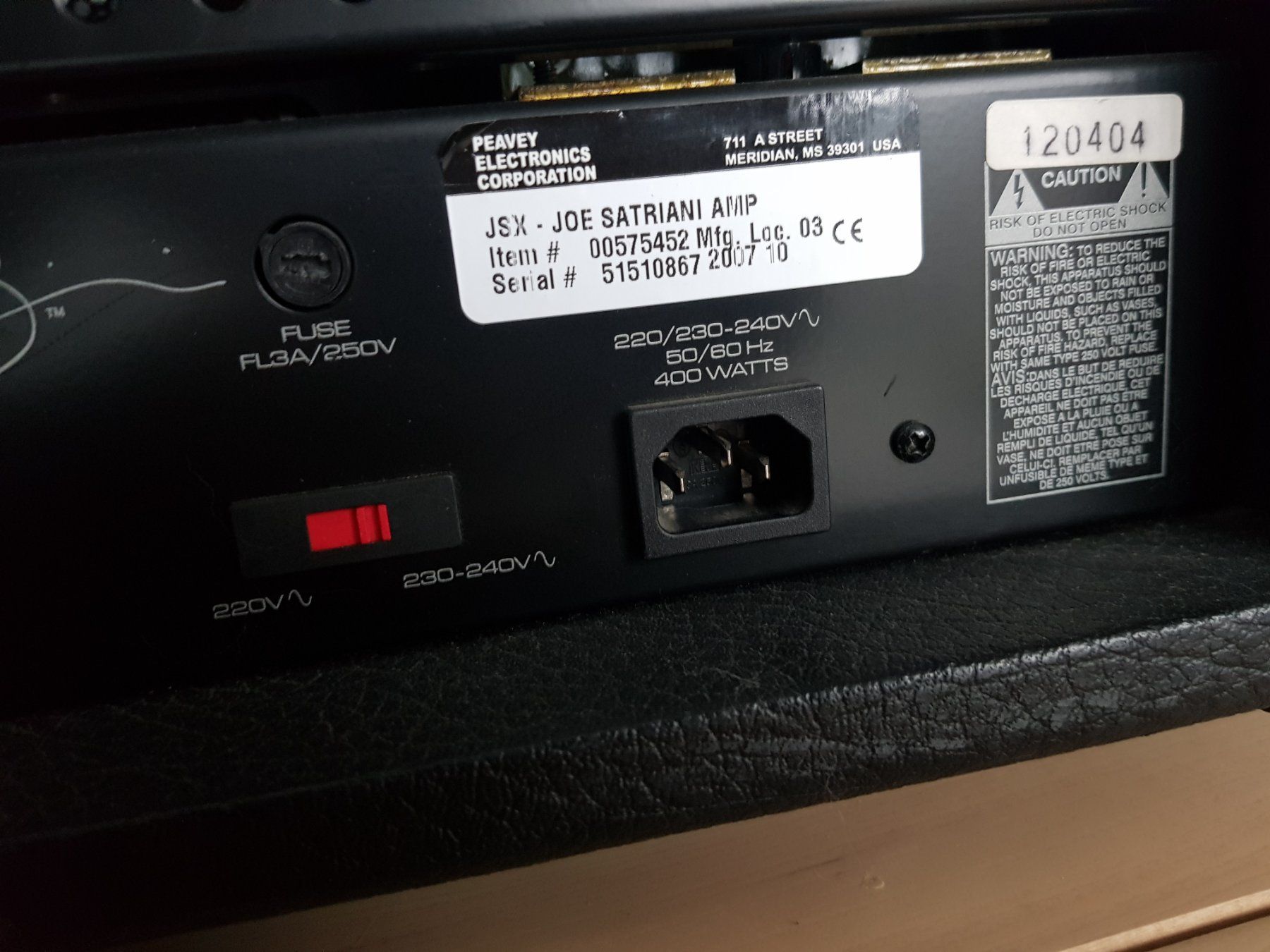 Peavey Verstärker: Peavey JSX – Gebraucht aus Sachseln von zol_w65w 1