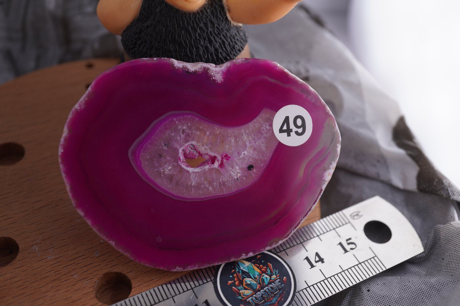 Minerali & Pietre curative: Achat pink    Scheibe     wow     Ab 1.-(1) – Nuovo e nell'imballaggio originale da Eschenbach SG venduto da topstone 1