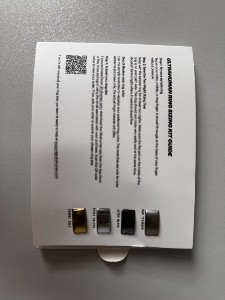 Bagues: Ultrahuman Ring Sizing Kit Pro – D'occasion à Olten par oscand 2