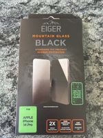 Eiger Mountain Glass Black iPhone 14 Pro Schutzfolie