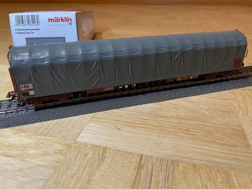 Märklin Güterwagen mit Schiebedach WS H0 (Gebraucht) in Hedingen für
