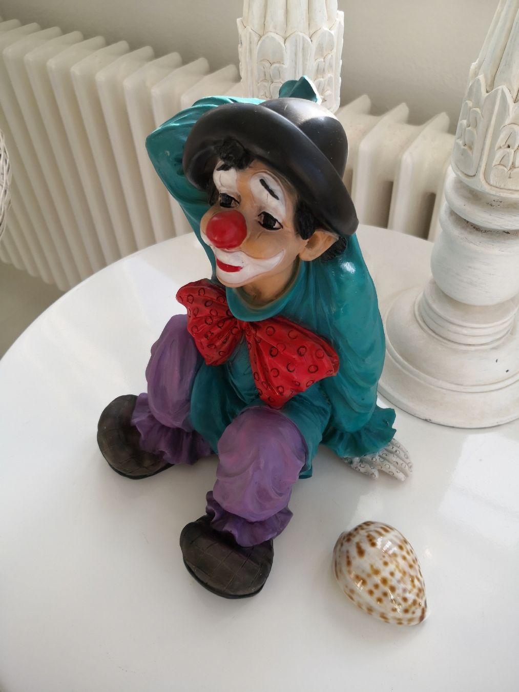Statuette: 🤩GROSSER FARBIGER CLOWN – Usato da Olten venduto da Naja-Twins-Twins 4