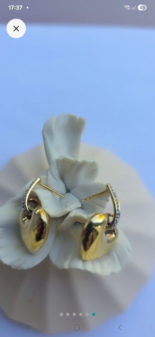 Orecchini pendenti & Orecchini a lobo: Ohrring GOLD 18Karat – Usato da Effretikon venduto da rinuom01 8