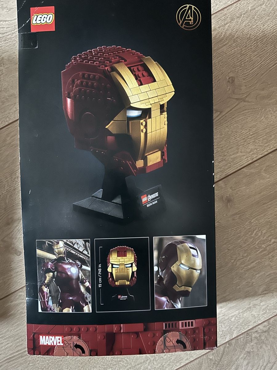 Lego Baukästen: LEGO Marvel Iron Man Helm 76165 – Gebraucht aus Wegenstetten von Sportcrispy
