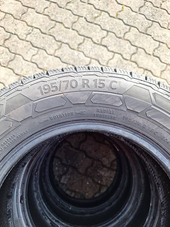 Pneus & Roues: Pneues 195-70-R15C – D'occasion à Uetendorf par Albi125 2