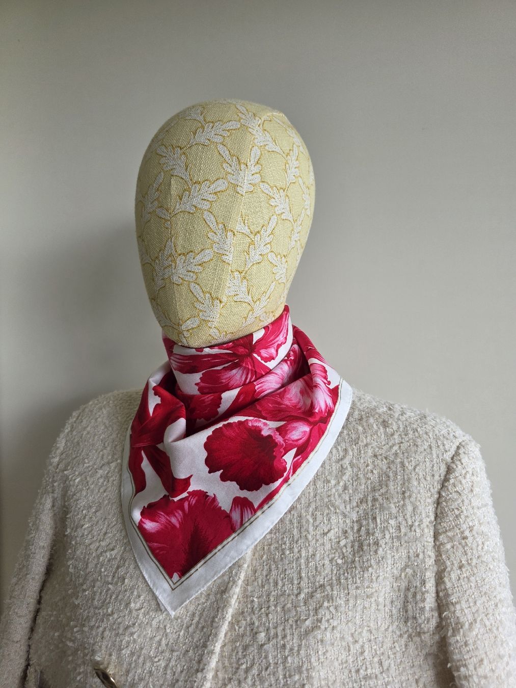Celine Foulard & Sciarpe: Céline Baumwolltuch 50 × 50 cm – Nuovo e nell'imballaggio originale da Zürich venduto da LIMAR 6