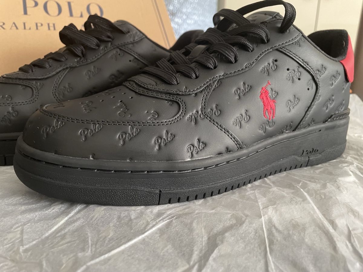 Ralph Lauren Herrenschuhe: Polo Ralph Lauren Herren Monogramm Sneaker Exklusive Master – Neu und originalverpackt aus Kirchleerau von Resale_LC
