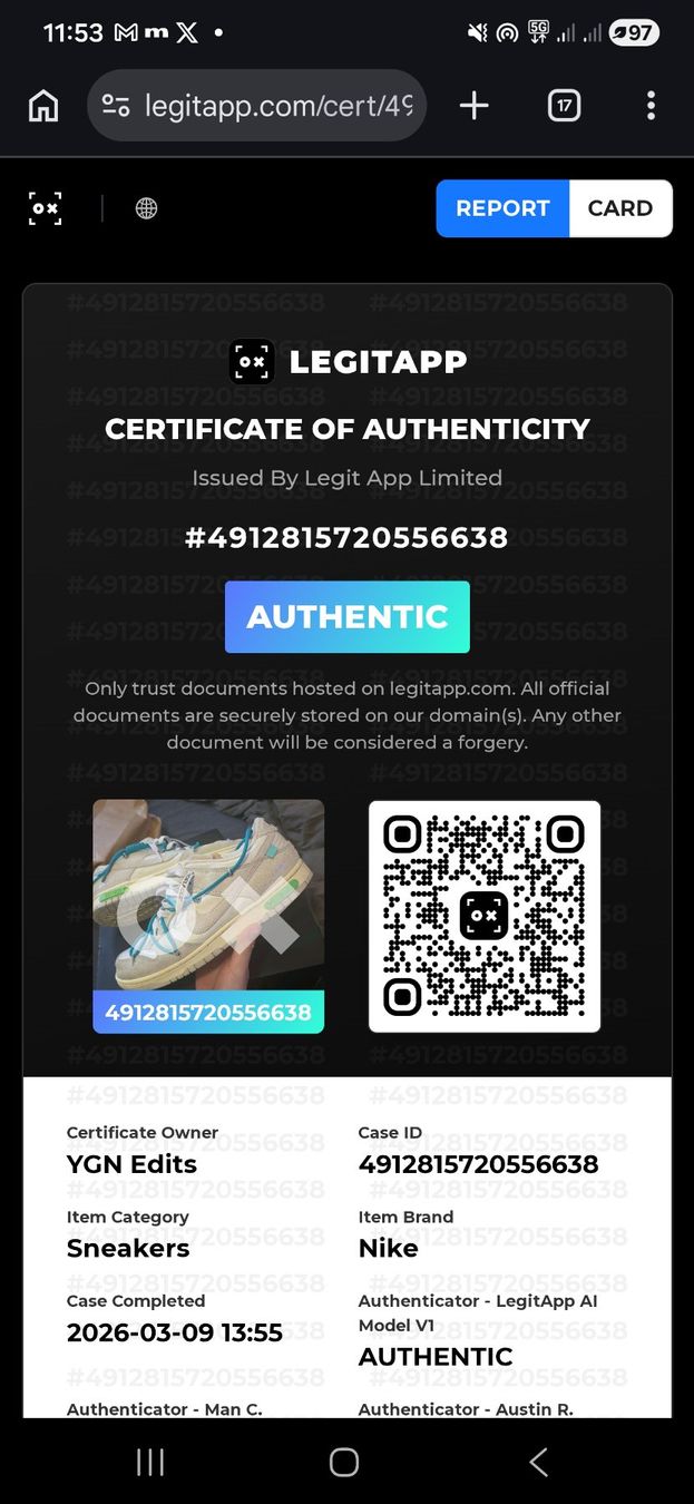 Herrenschuhe: Dunk off white Lot 36 – Gebraucht aus Bôle von A_Kickstory 7
