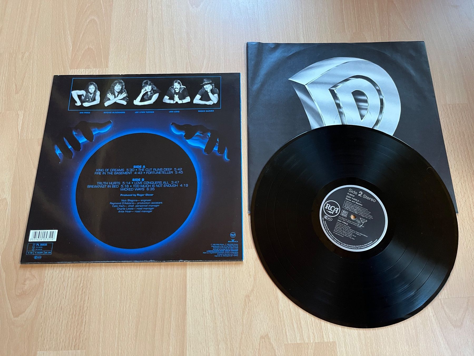 Schallplatten: Deep Purple - Slaves and Masters – Gebraucht aus Giebenach von Wurlitzer70 1