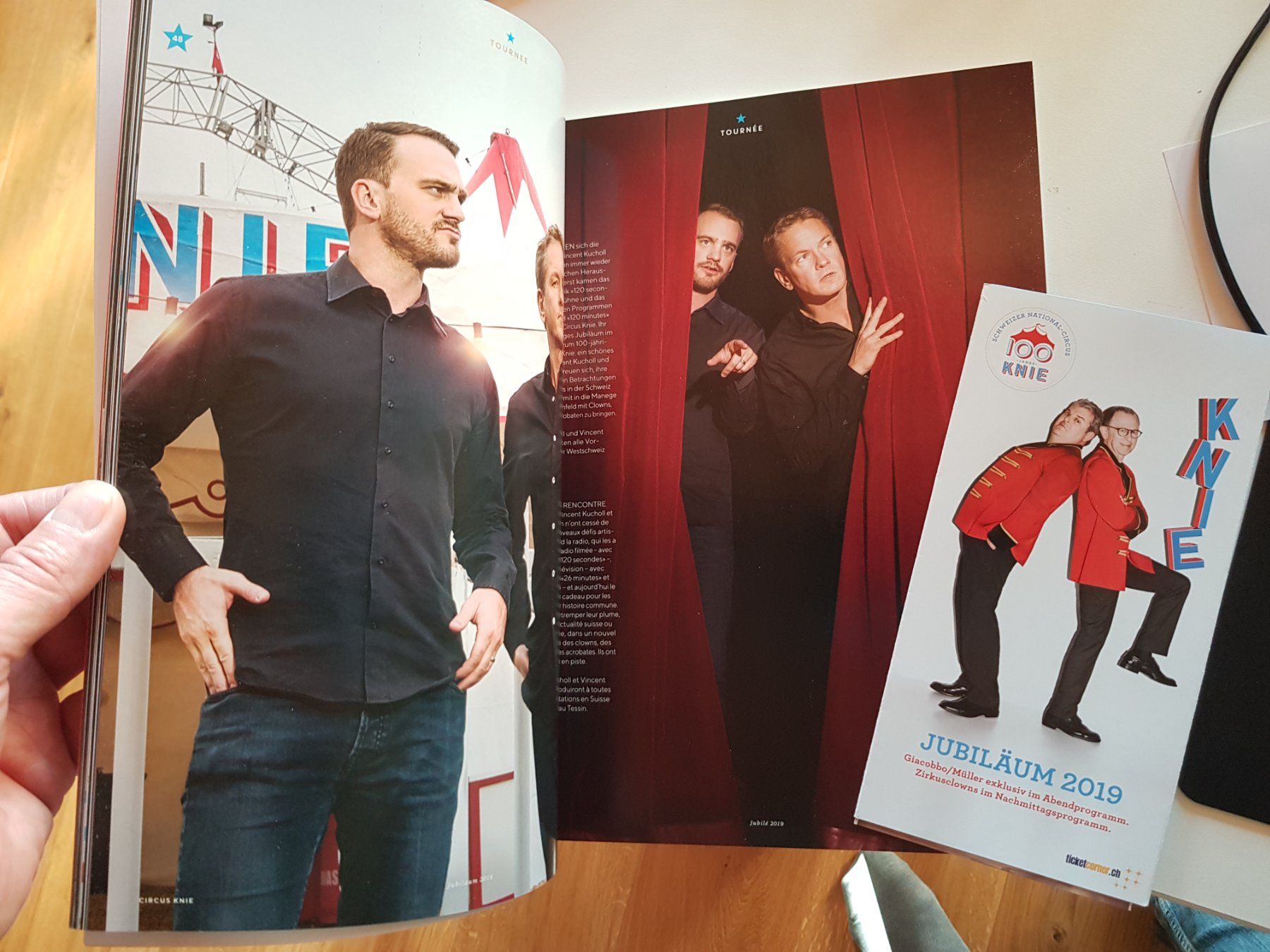Libri: Katalog Zirkus Knie Jubiläums Programm Buch 2019 – Usato da Walterswil BE venduto da Lonitti 4