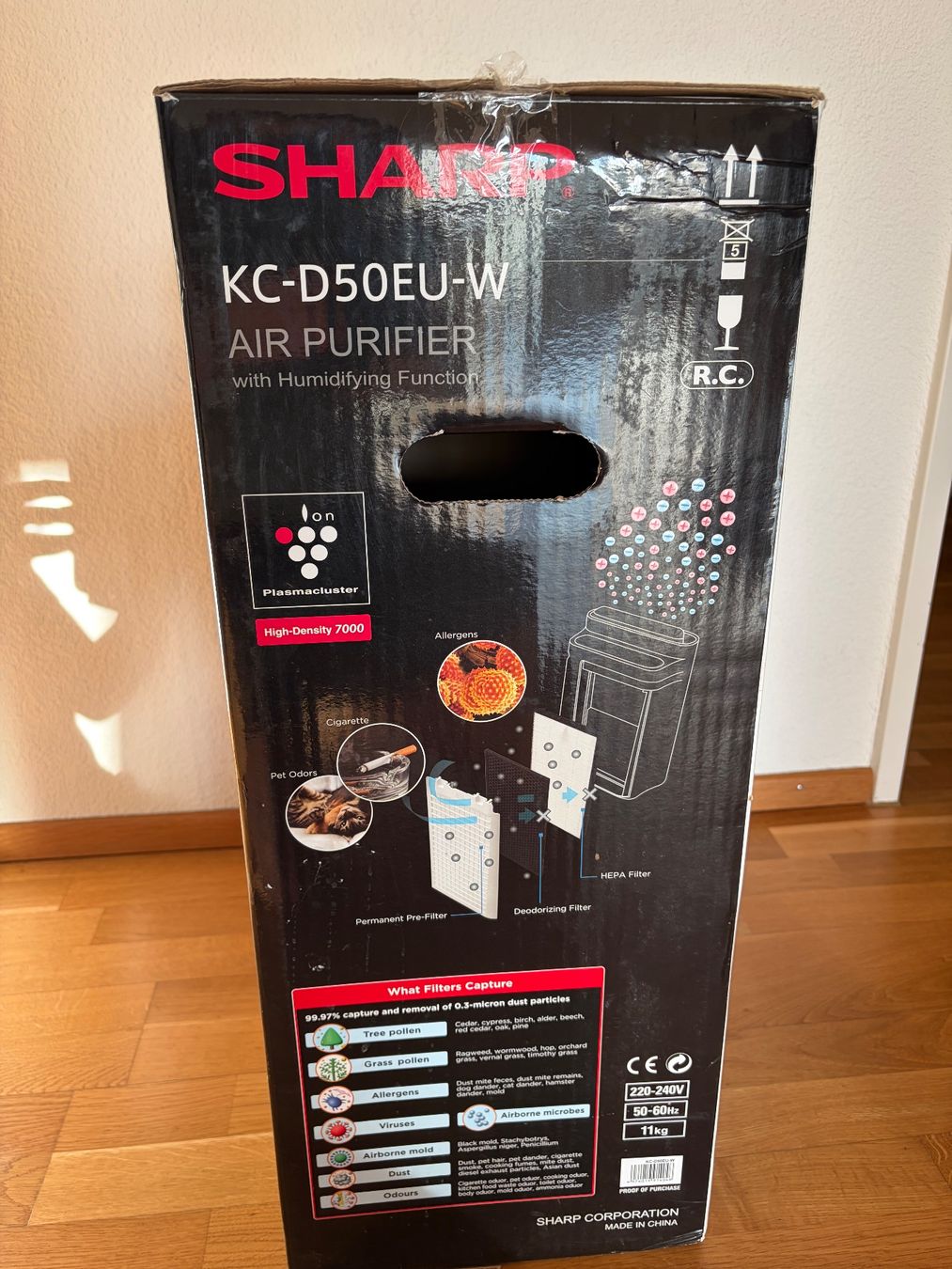 Sharp Umidificatori d'aria: Sharp KC-D50EU-W Luftreiniger & Luftbefeuchter | HEPA Filter – Usato da Zürich venduto da mas_fz88 4