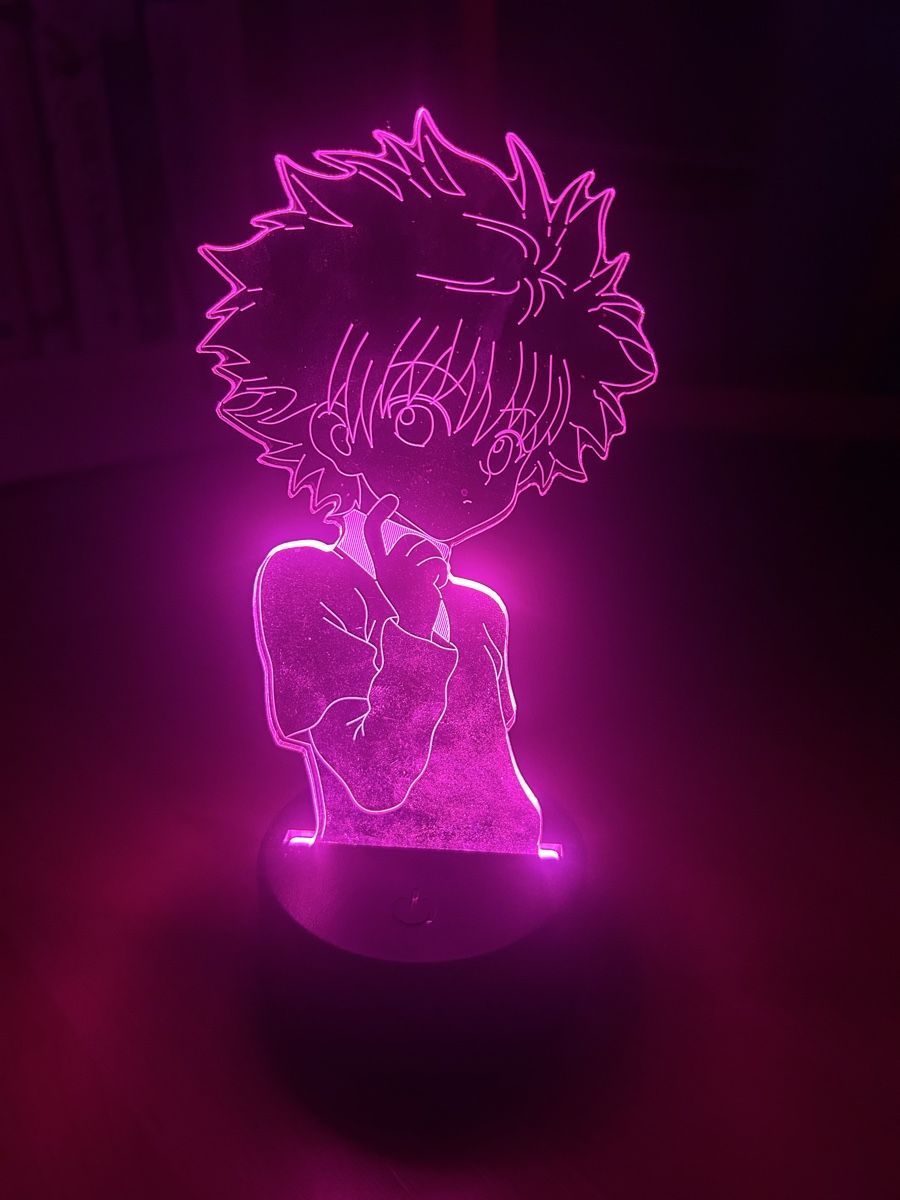 Tutte le decorazioni: Lampe LED 3D Killua Hunter x Hunter – Usato da Perrefitte venduto da Tess_zmp 2