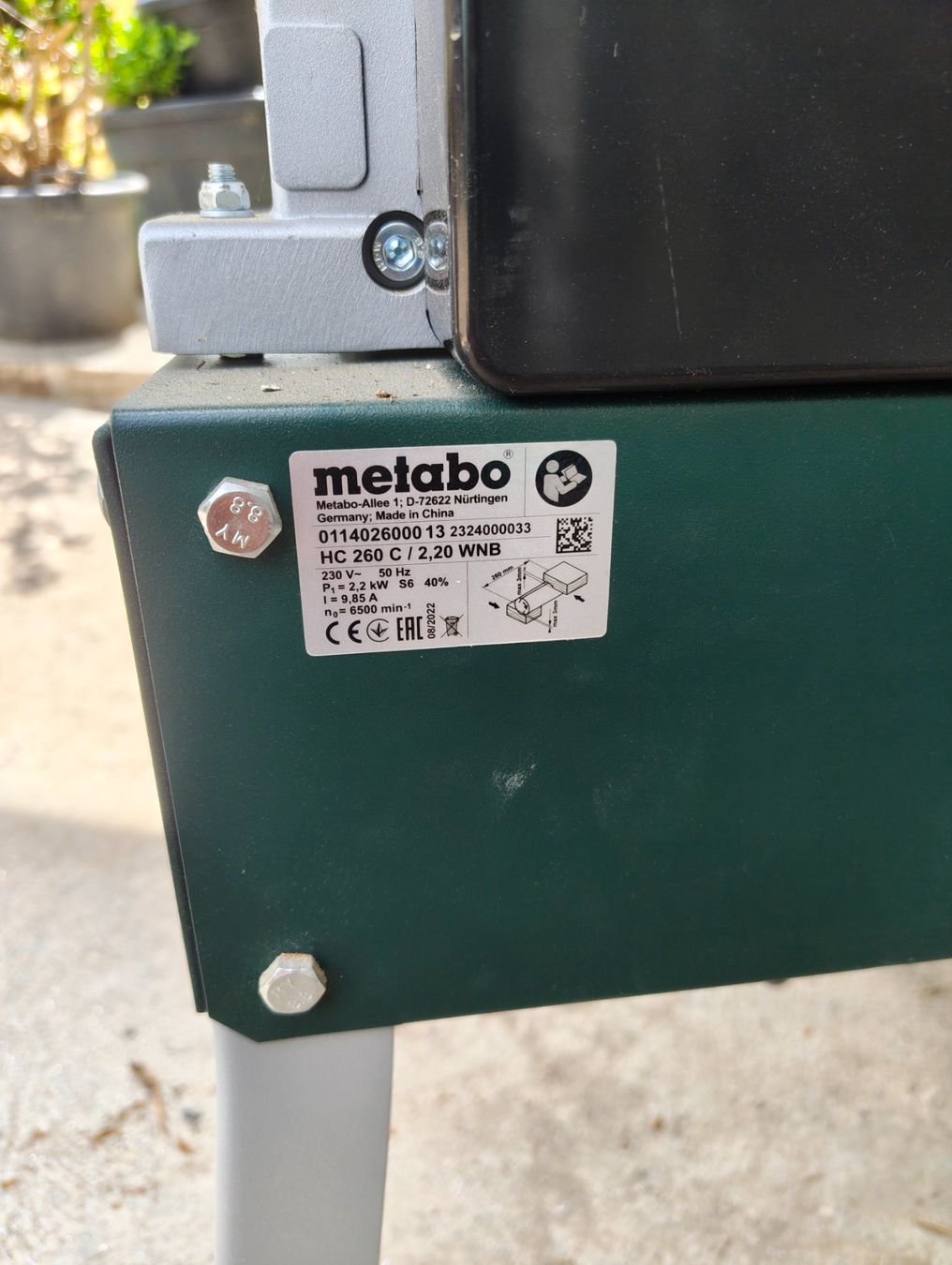 Metabo Tutti gli attrezzi: Metabo hc 260 c raboteuse dégauchisseuse – Usato da Riaz venduto da bol_y9gs 2