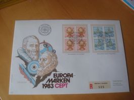 1983 schöner Grossbrief Schweiz EUROPA